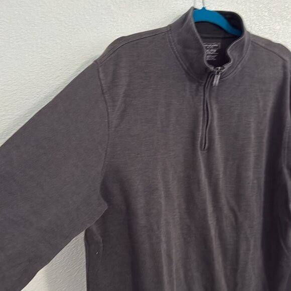 Van Heusen- Mens 1/4 zip long sleeve- grey- Size XXL - Picture 3 of 7